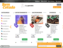 Tablet Screenshot of bemcotado.com